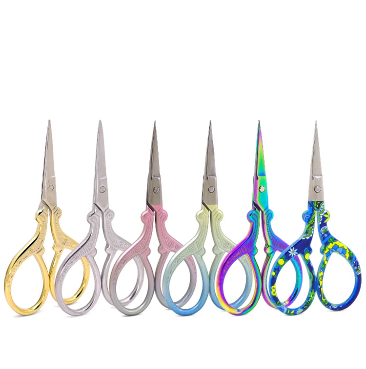 

European Sewing Scissors with Tape for Embroidery Kit Sewing Tailor Scissors