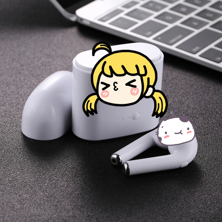 

i7S TWS Ture Wireless Stereo Double Earphones Earbuds Headphone with Charging Box