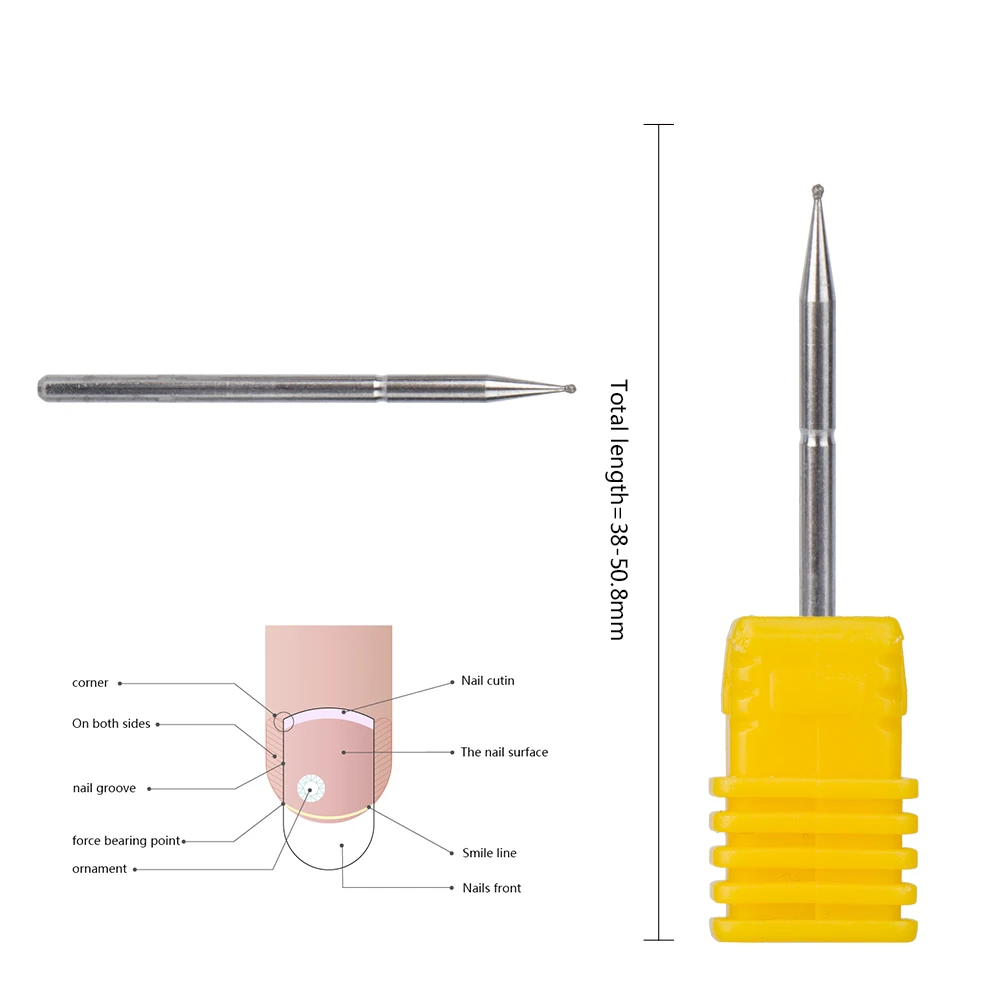 

wholesale diamond nail drill bit for cuticle remove