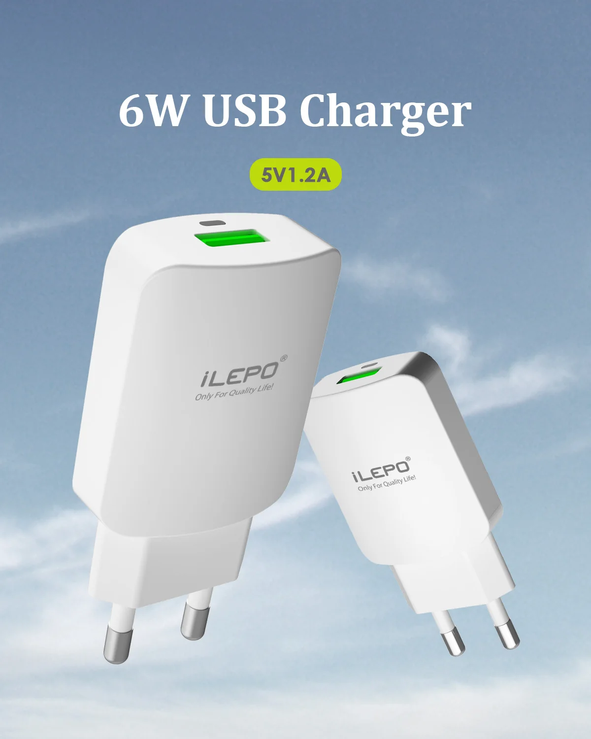 

USB Charger 5V 1.2A Fast USB Wall Charger EU Adapter for iPhone X 8 7 iPad Samsung S9 S8 Xiaomi Mi8 Mobile Phone Charger