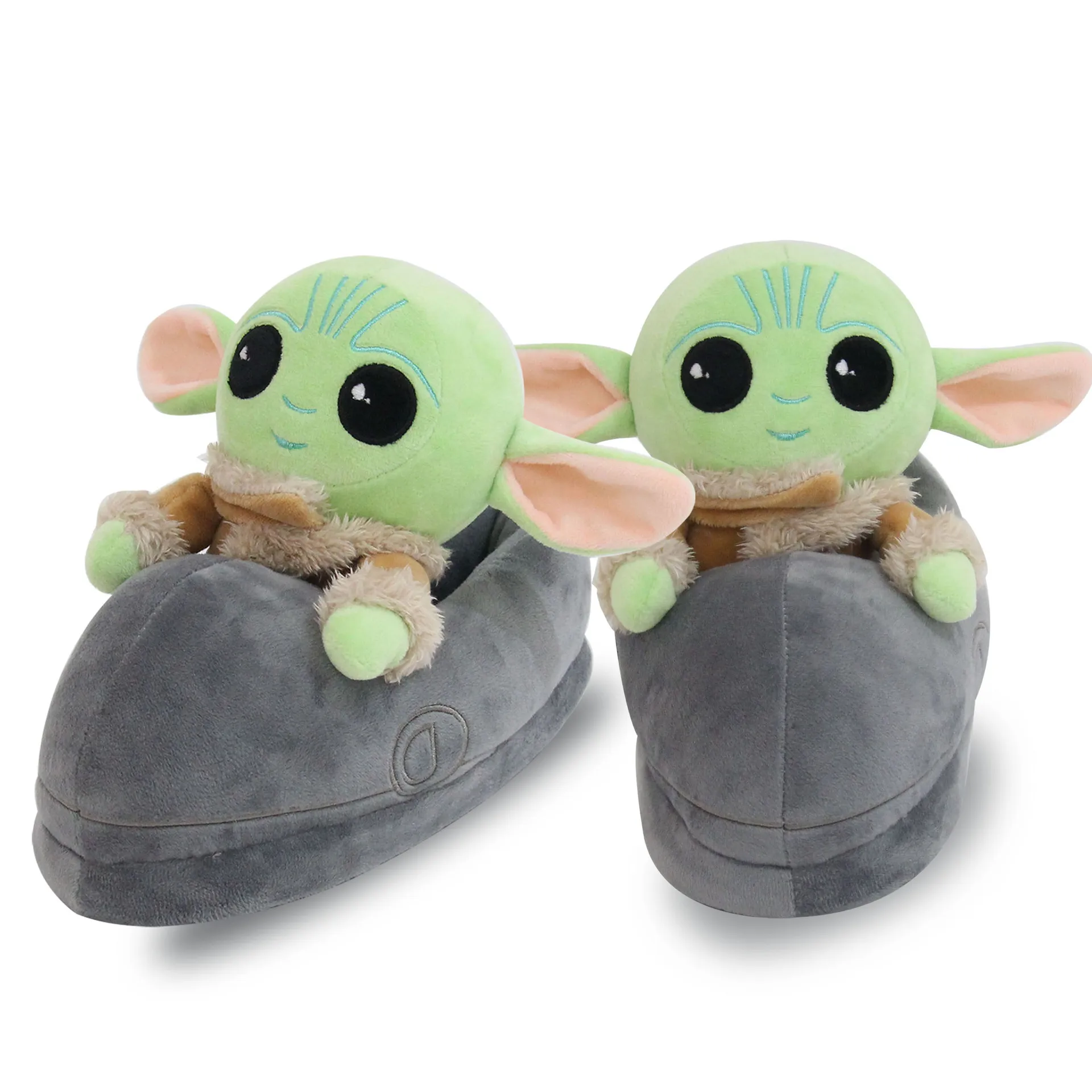 

(Hot Selling) Hot Movie Baby Yoda Stuffed Soft Plush Slipper For Indoor