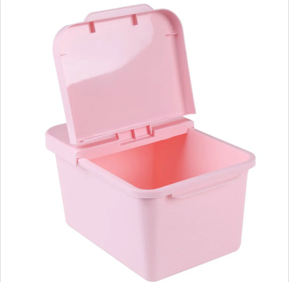 

Food Grade Transparent Rice Bucket Lid Grain Tank Flip Cover Household Sundries Kitchen Storage Box