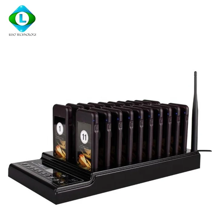 Wireless Guest Queue System Calling Restaurant Coaster Pager System