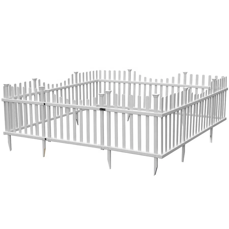 

Small fence garden, plastic garden fences, garden fencing, White