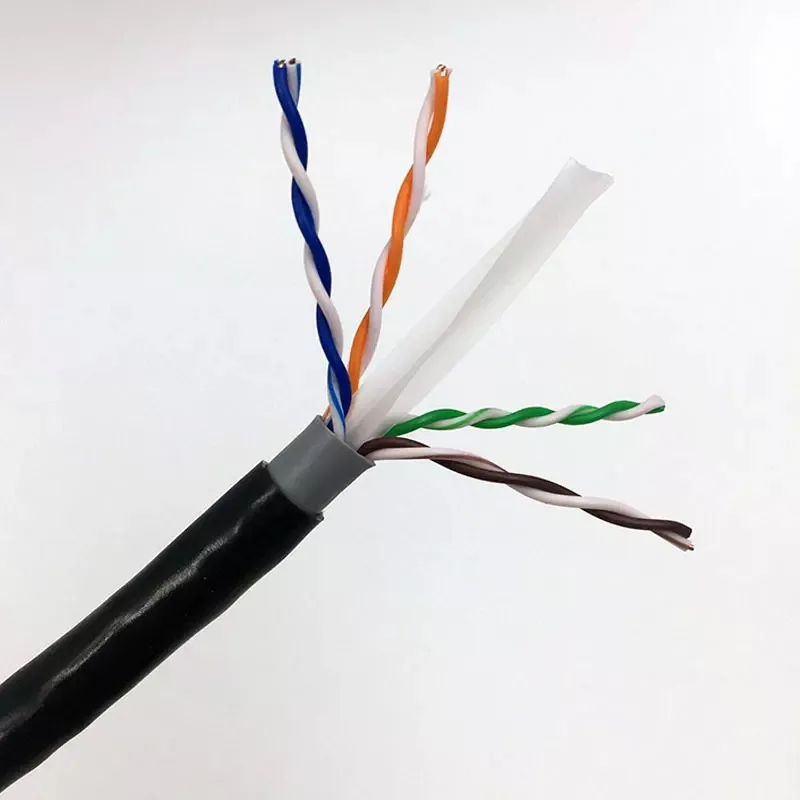 cat5e cat6 cat6A cat7 utp /ftp/sftp BC/ CCA communication cables outdoor double jacket - ANKUX.COM