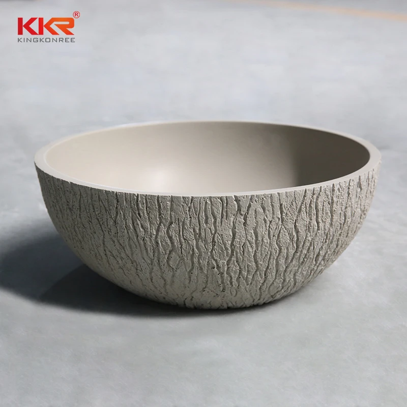 

Hot Sell New Style Artificial Stone Vanity Sinks For Bathroom