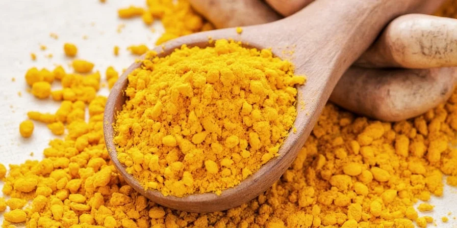 Various turmeric-infused dishes on a dining table
