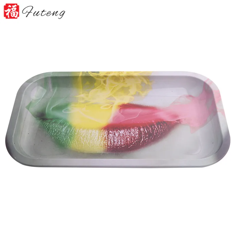 
Futeng good quality Custom Logo metal rolling tray wholesale tray 