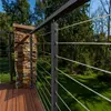 Stainless steel hand railing systems dock railing vertical balustrade