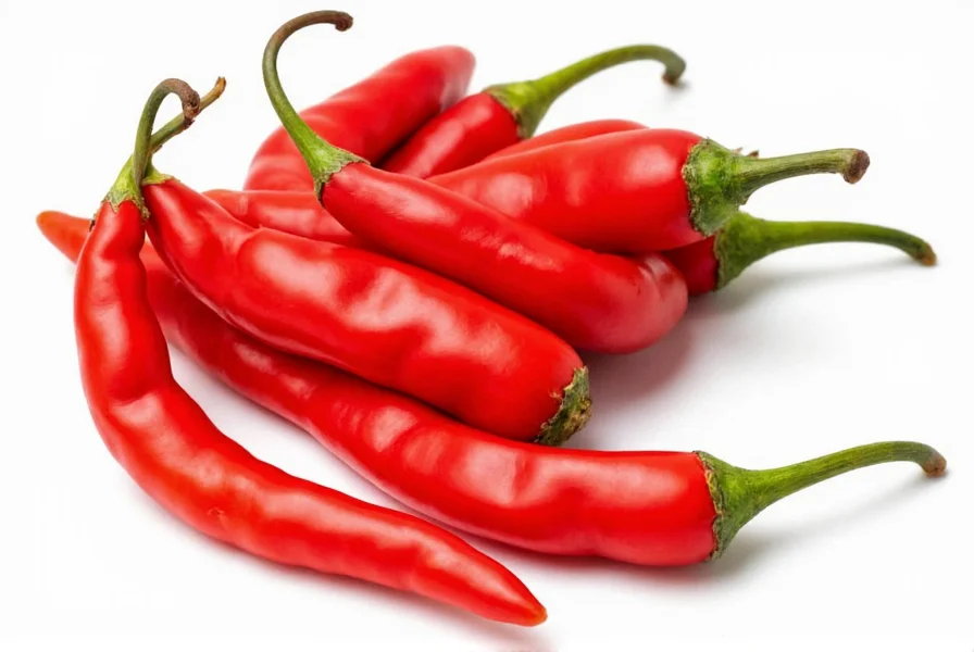 Fresh cayenne peppers stored in glass jars with different preservation methods including refrigeration, freezing, and vinegar pickling