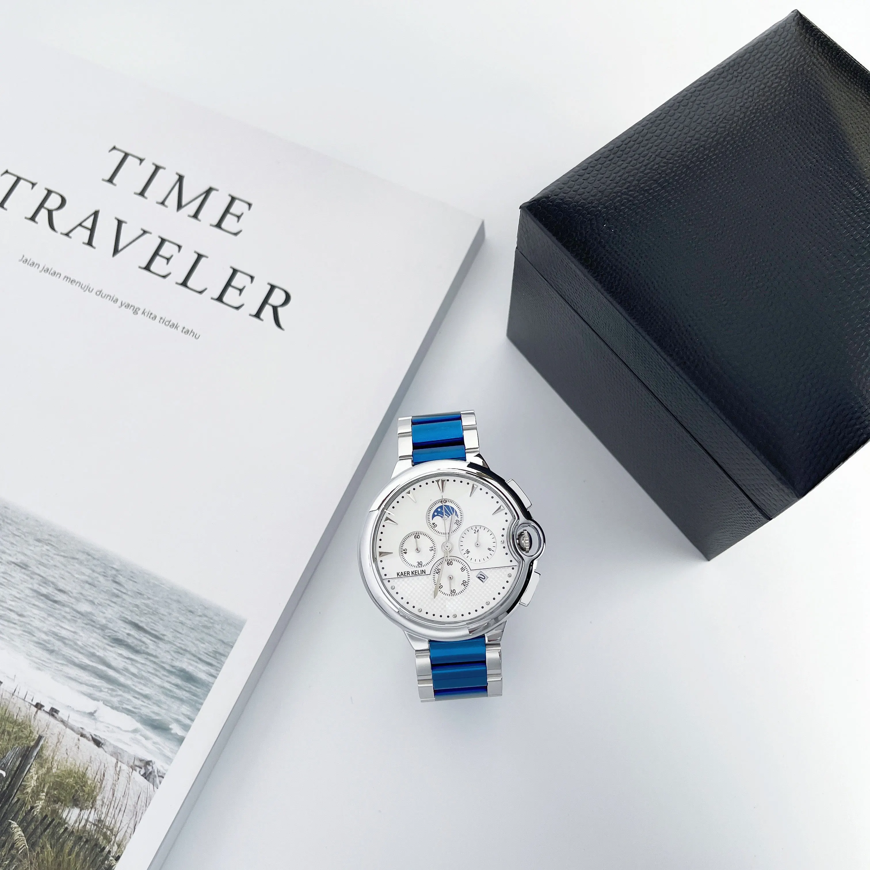 

China Factory Watches Manufacturing 2021 Luxury Branded Stainless Steel Band Men's Casual Business Quartz Watch Charming Style