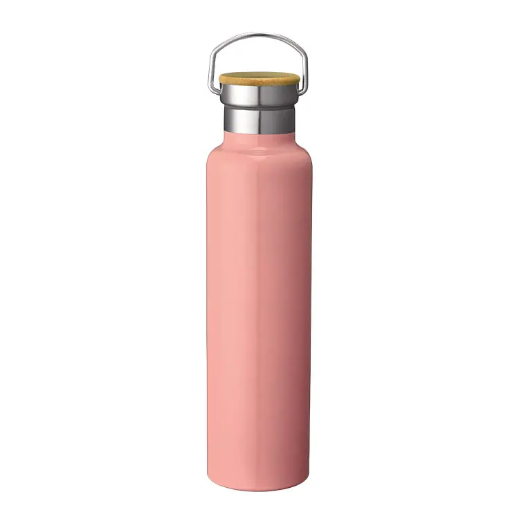 

New Style Stainless Steel Vacuum Sealed Flask Insulated Water Bottle With Handle