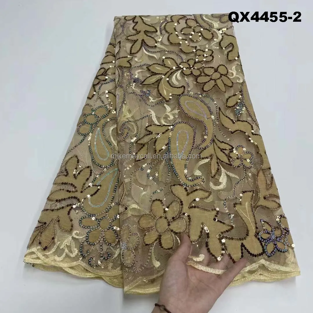 

Peach color sequins velvet lace fabric embroidery tulle lace for dress lady party, Peach,wine,pink,black,navy blue,deep green,royal blue,purple