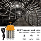 建設ライトストリング 60 ワット 100 ワット 150 ワット Led ポータブルサイト一時的な照明弦