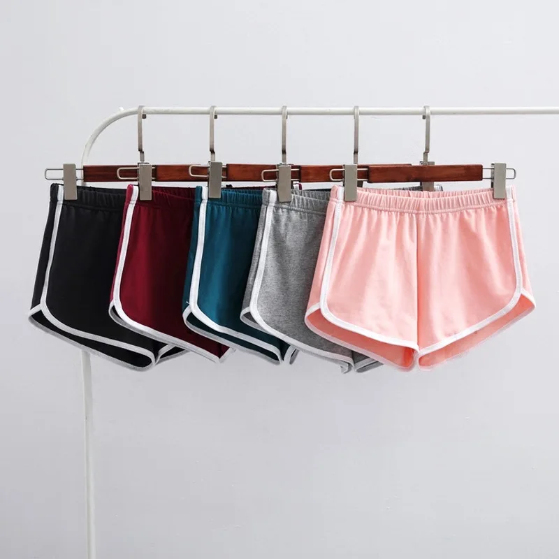 

JY040 cotton fitness shorts High Waist women Sports Short Pants summer shorts for women running, Stock