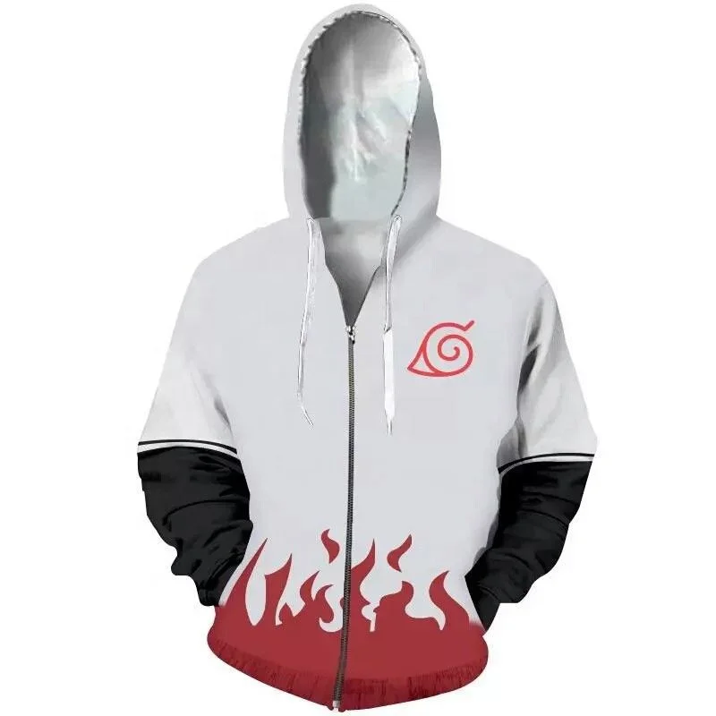 

Anime Jackets Zip Hoodie Japanese One Piece Up Hoodies Men Streetwear For 3D Anime Hoodie With Zipper, Pattern