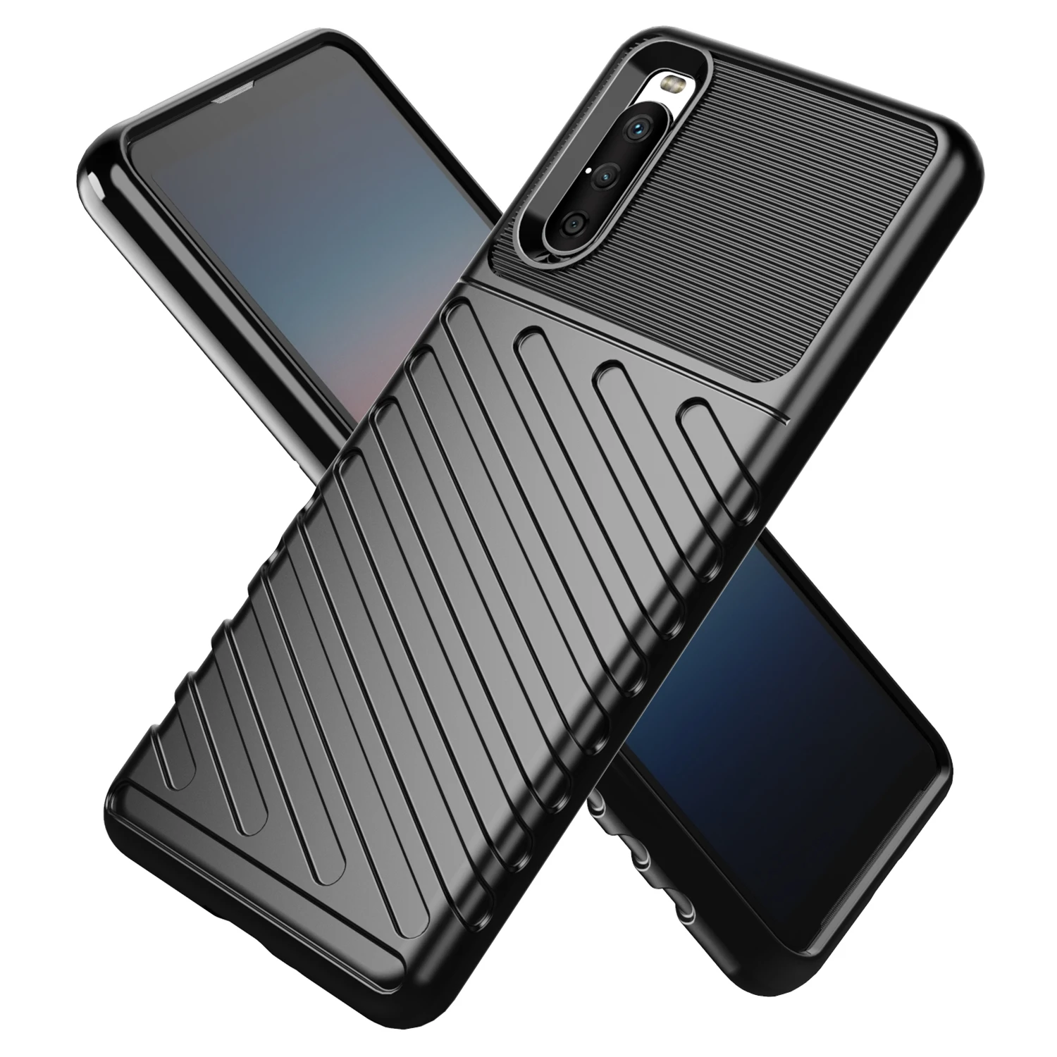 

Shockproof TPU Mobile Back Cover For sony xperia 10 III phone case, 5 colors