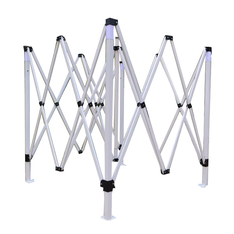 

Wholesale 10*10ft high quality steel folding easy up tent frame, White