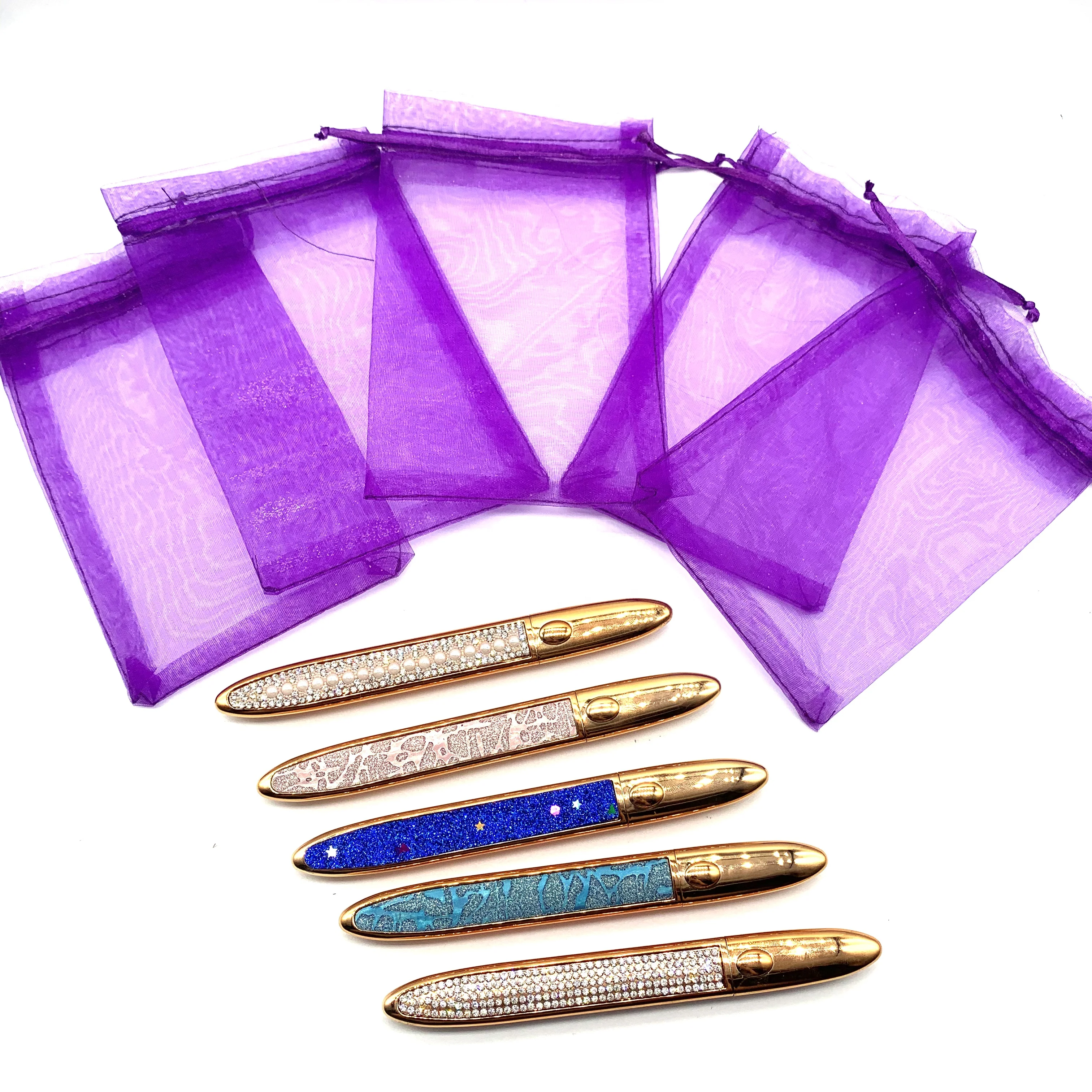 

New Magic Self-adhesive Eyeliner Pen Glue-free Magnetic-free for False Eyelashes Waterproof No Blooming Eyeliner, Mixed colors