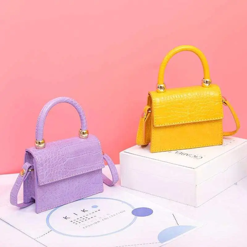 

New Style 2021 Single Shoulder mini purses handbags for Lady, 7 colors for choosing