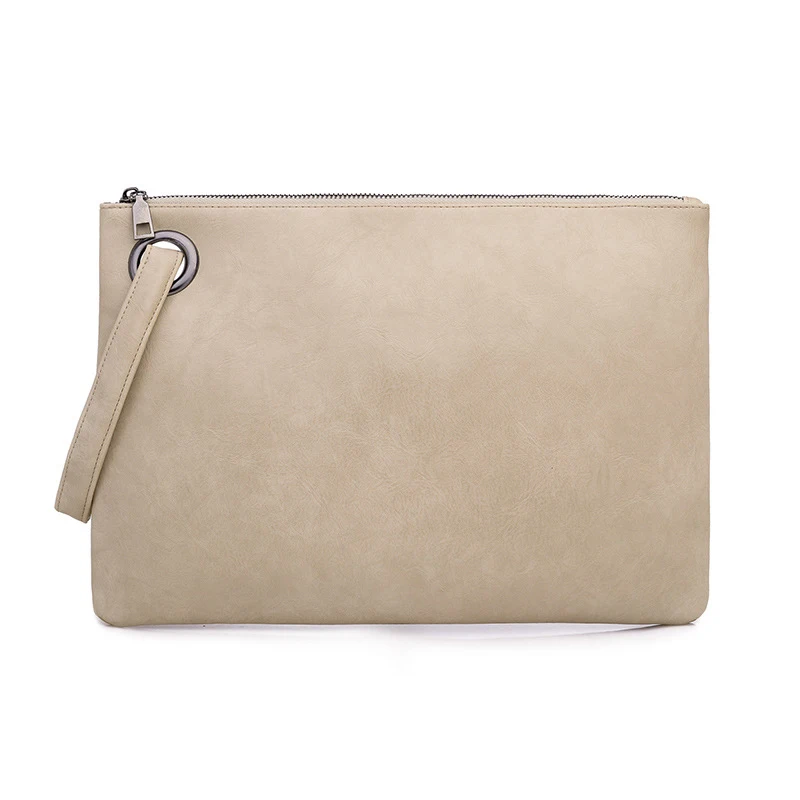

2021 Stylish Design Solid Color Ladies Purse Factory Wholesale Envelope Handbag High Quality PU Leather Clutch Bag