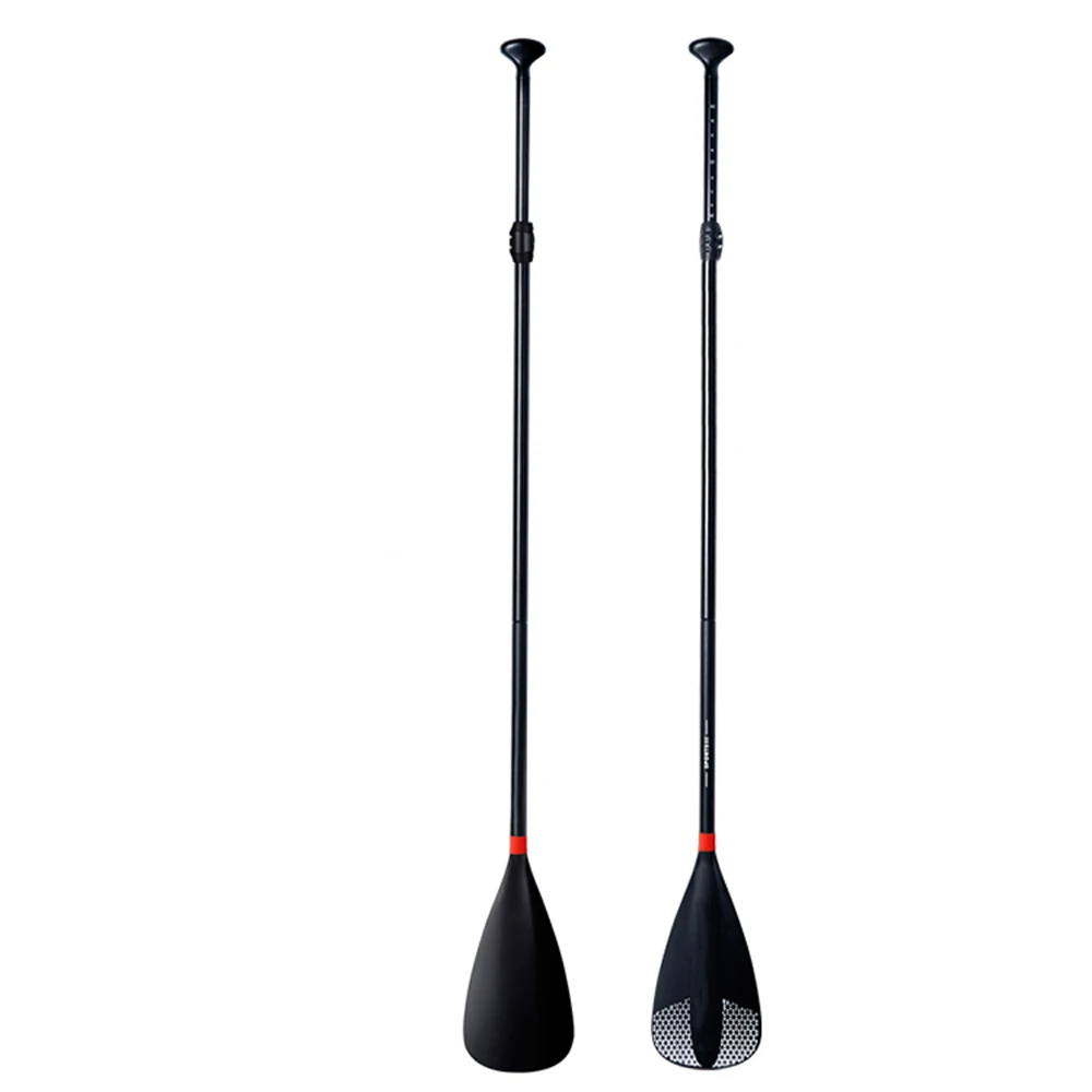 

FunFishing Hot Sale OEM Thickness 3 Section Extendable Aluminium Paddle Oar, Black /customized color