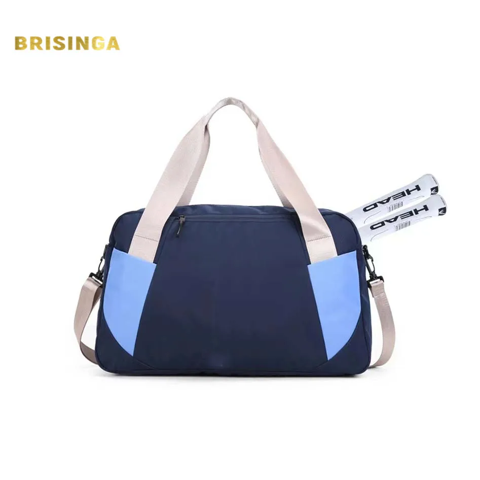 

Wholesale Sport Bag Mens Women Student Custom Sports Bag Reflective Foldable Travel Waterproof 7 Days OEM ODM Accept, Deep blue