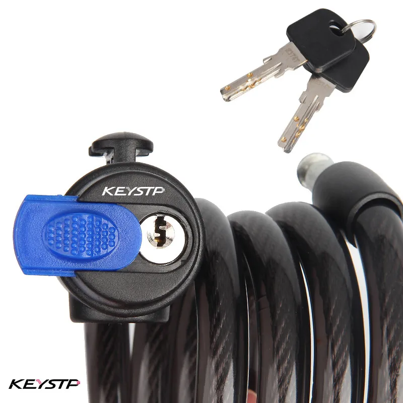 

Keystp factory sells mountain bike bicycle lock anti-theft chain lock portable fixed chain accessories