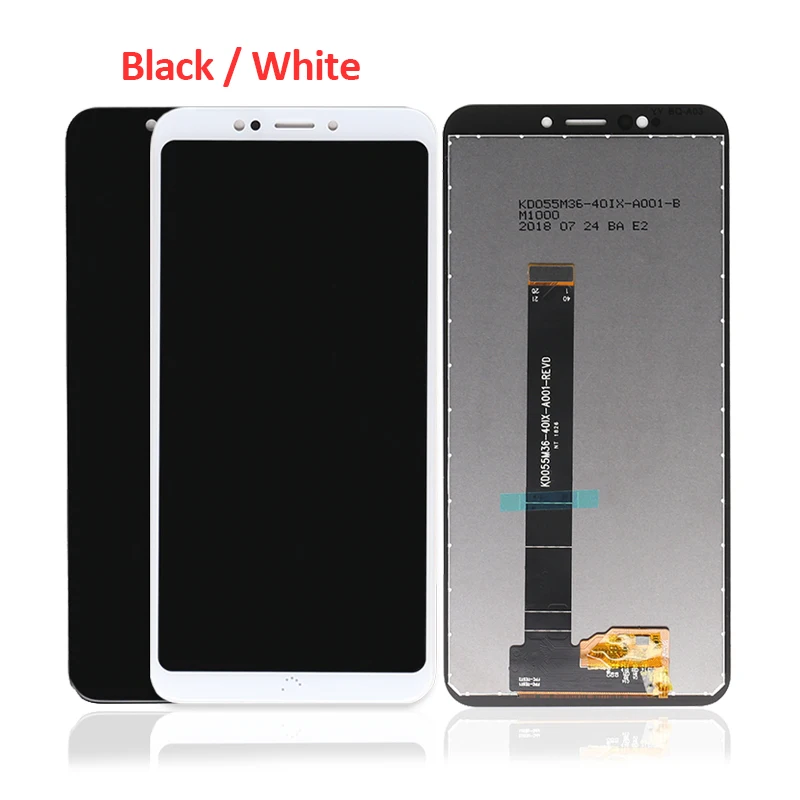 

100% Tested For BQ Aquaris C LCD Display Touch Screen Digitizer Assembly For BQ C LCD Display Mobile Parts Replacement, Black white