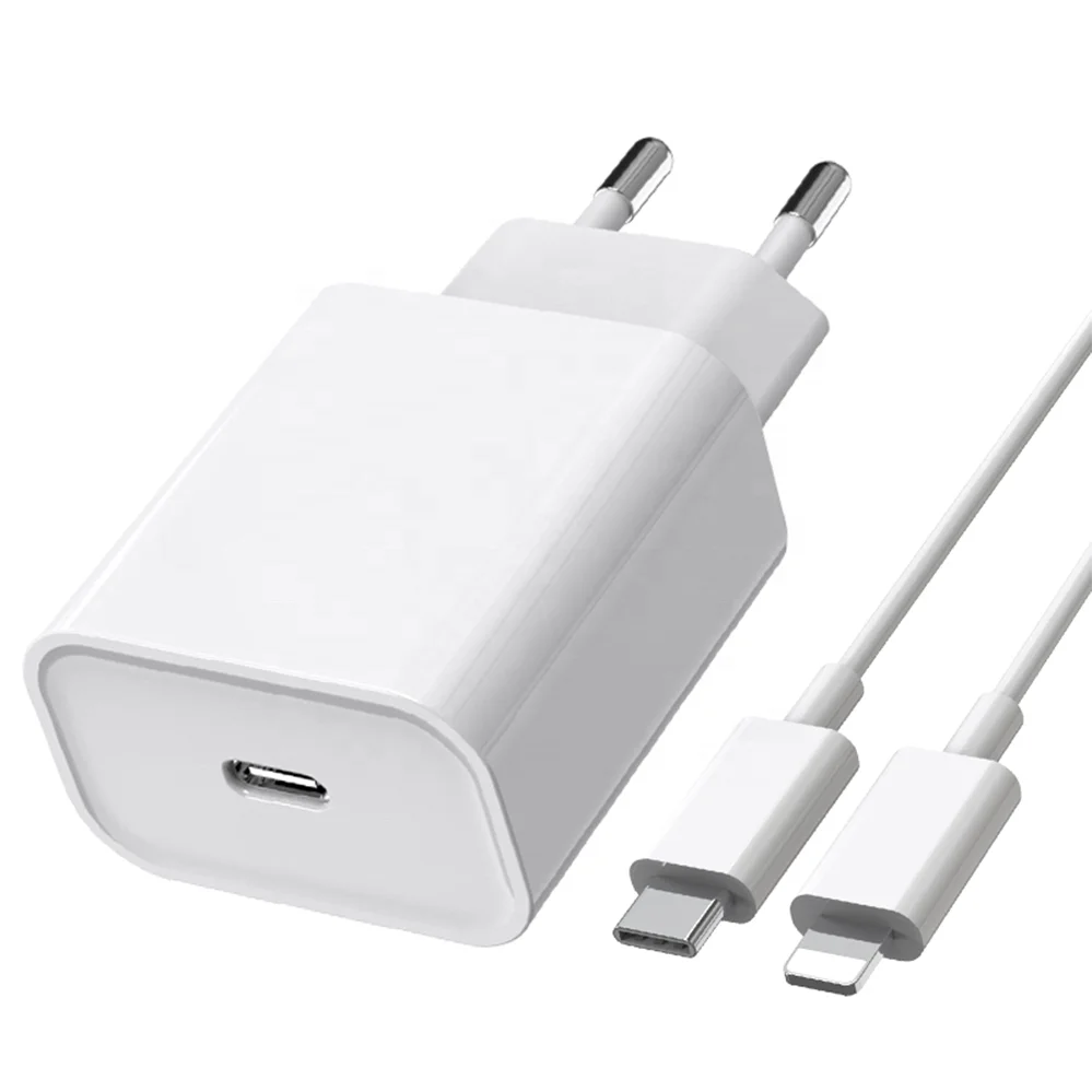 

hot selling 2021 A2305 A2347 EU US UK AU charger for iphone 18w 20w PD charger 20W USB-C power adapter with fast charger