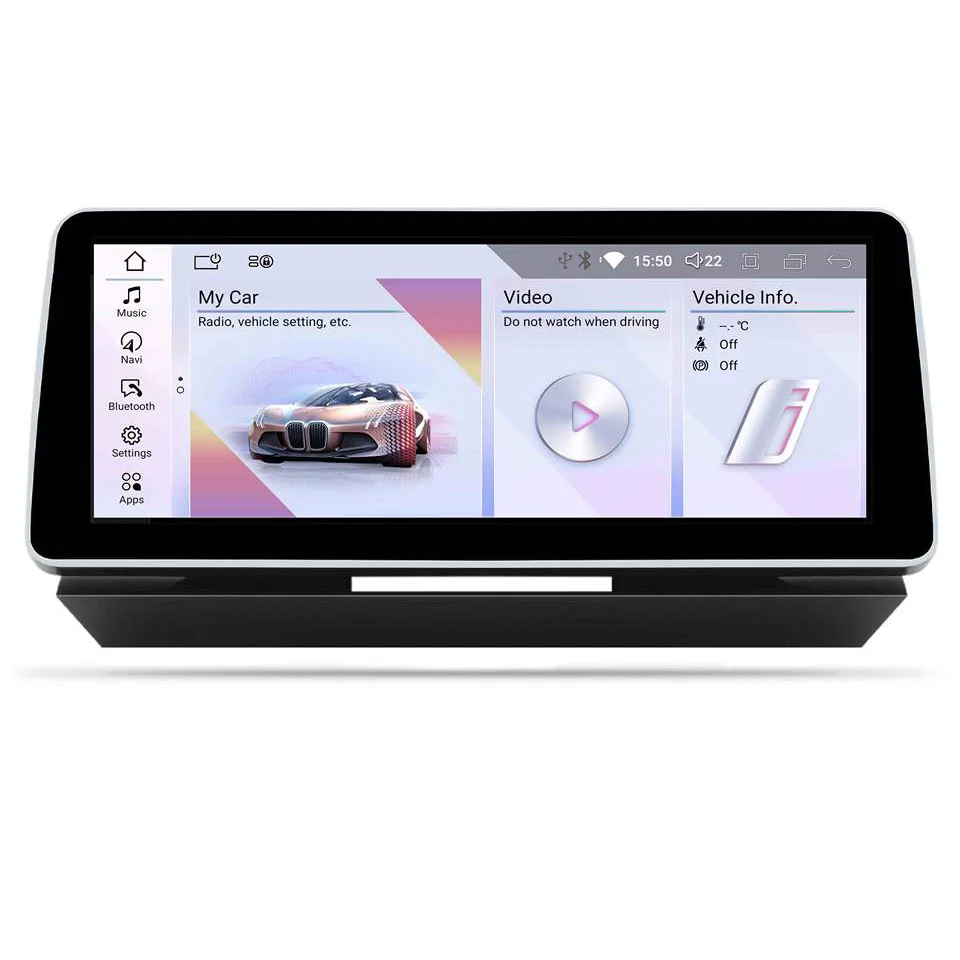 

YZG 12.3" Car Multimedia Radio Player Android 12 8 Core 4G 64G For BMW Series 5/3 E60 E61 E62 E63 E90 E91 GPS Navigation