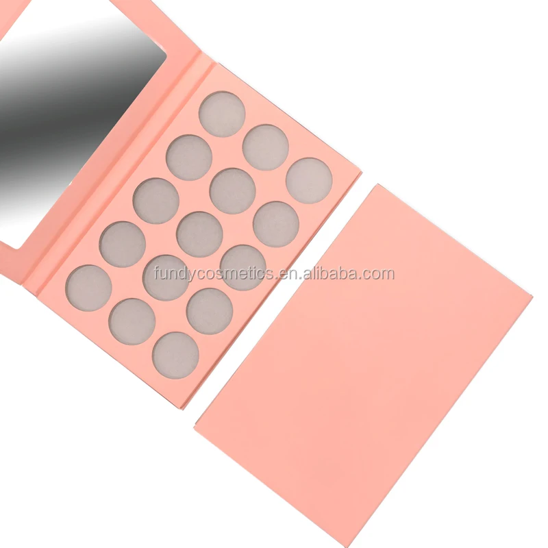 

Make Your Own Colors Eyeshadow Cardboard Custom Logo Empty Makeup Palette