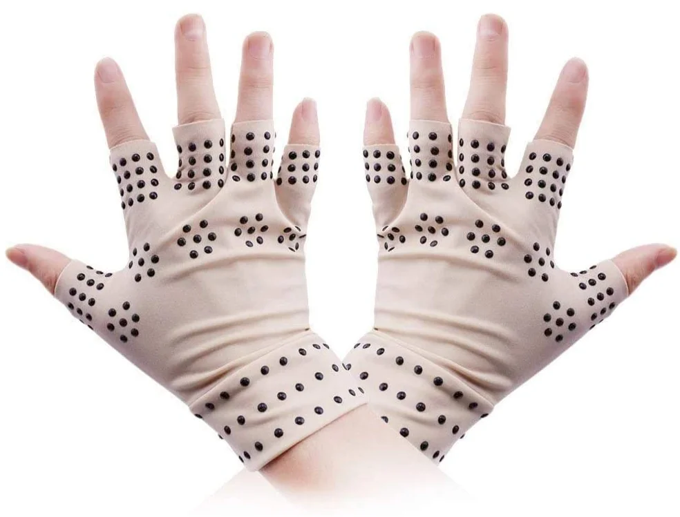 Joints Hand Fingerless Gloves Brace Arthritis Antiedema