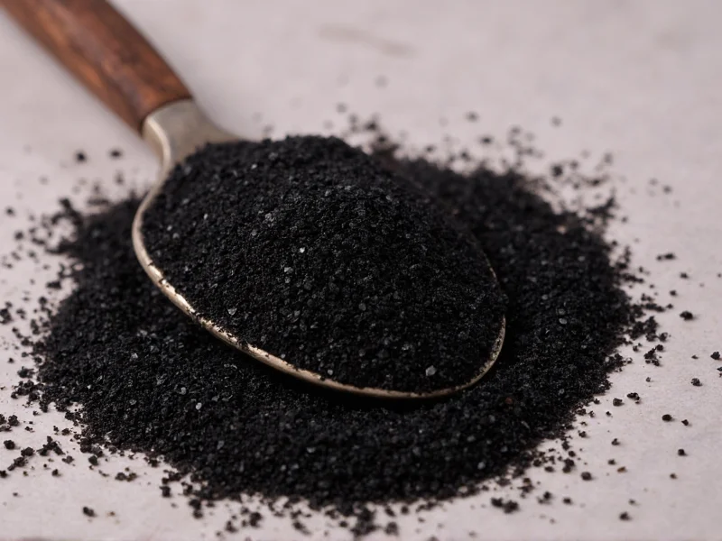 where does black salt come from