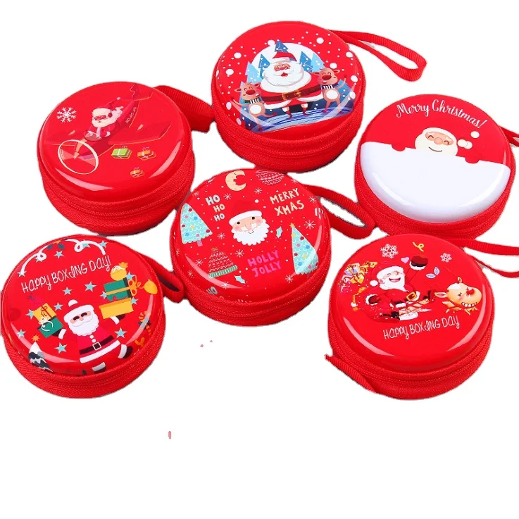 

Cheap Christmas Children's Round Coin Purse, Red