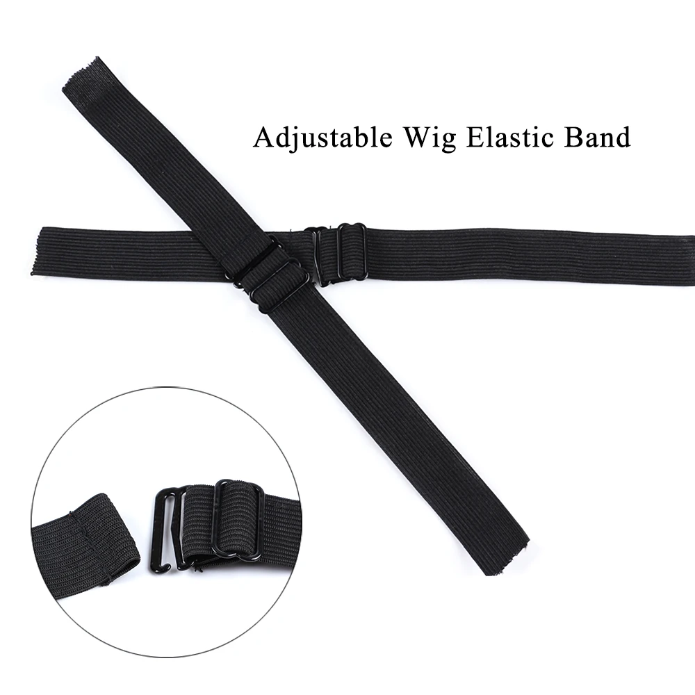 
Alileader 2.5cm New Style Elastic Bands Black Nylon Highest Wig Elastic Band For Wig Cap Wig Making Accessories Diy 
