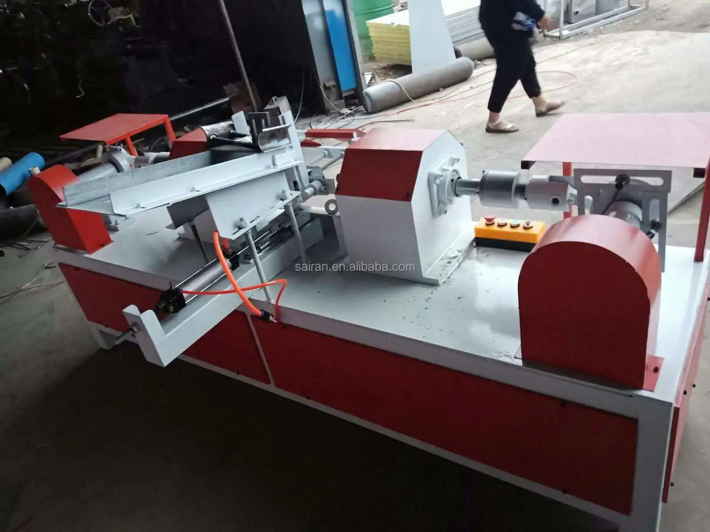 New Design Advanced Technology Paper Tube Cutting Curling Paper Core Crimping Machine Buy