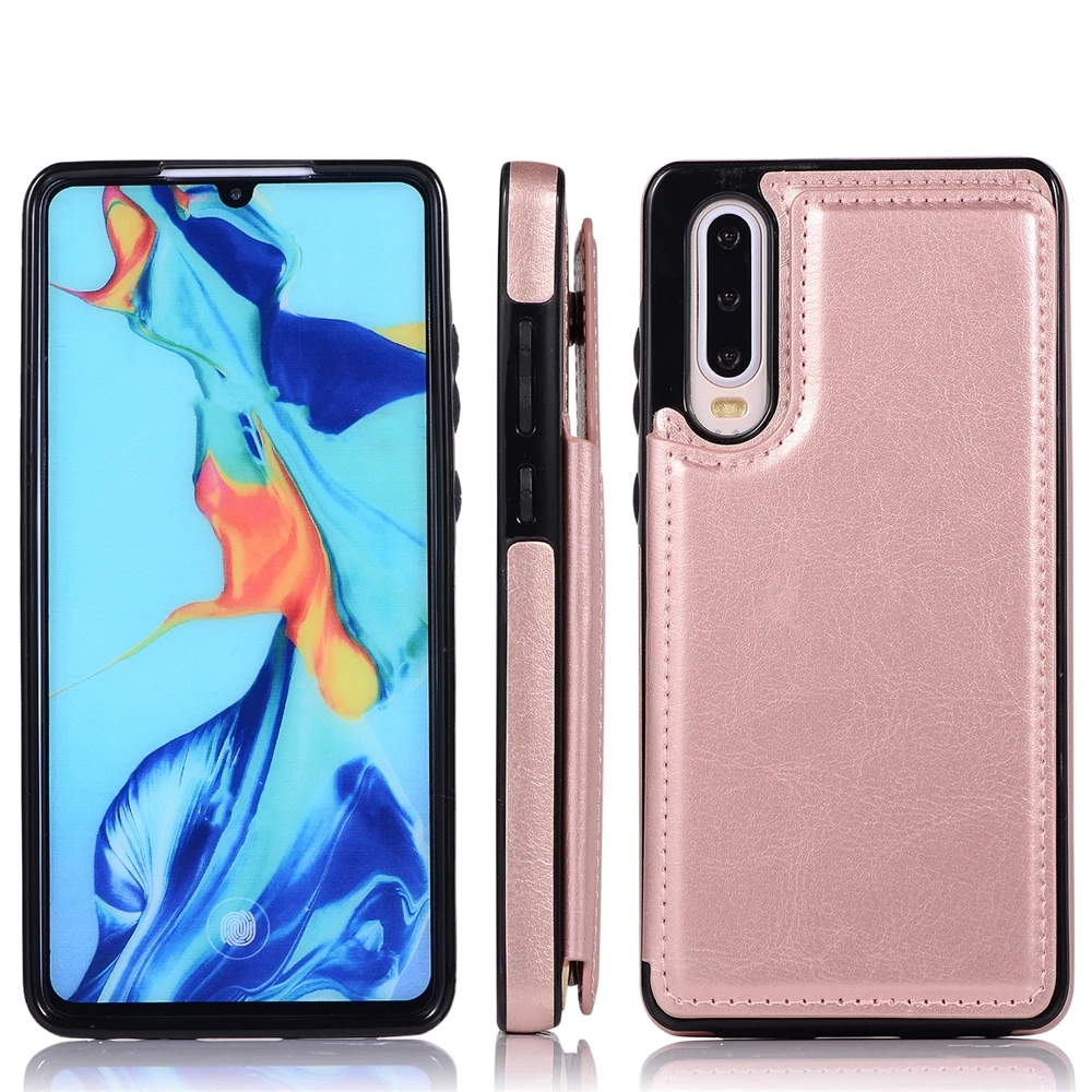 

High Quality Business Style Phone Case Newest Phone Wallet Leather Flip Cover for Huawei P30 PRO LITE Mate 20