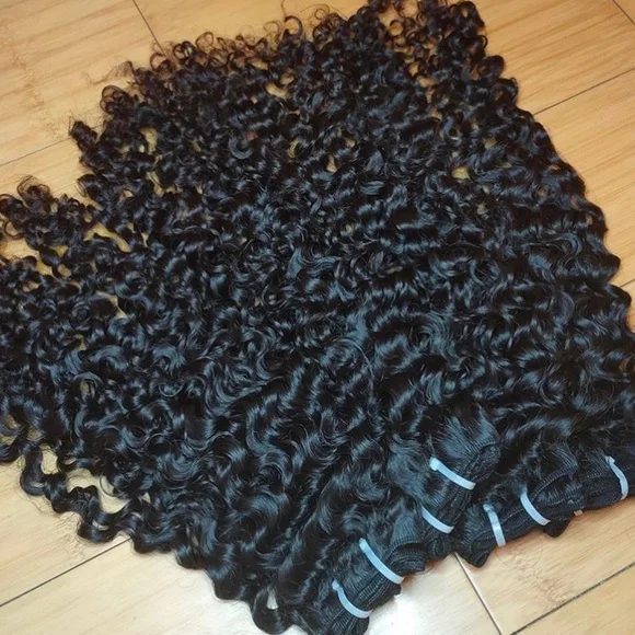 

Hot Sale Raw Human Virgin Hair Extensions Natural Color Top Grade 12A Raw Cuticle Aligned Hair Burmese Curly Hair Weave Bundles, Natural colors