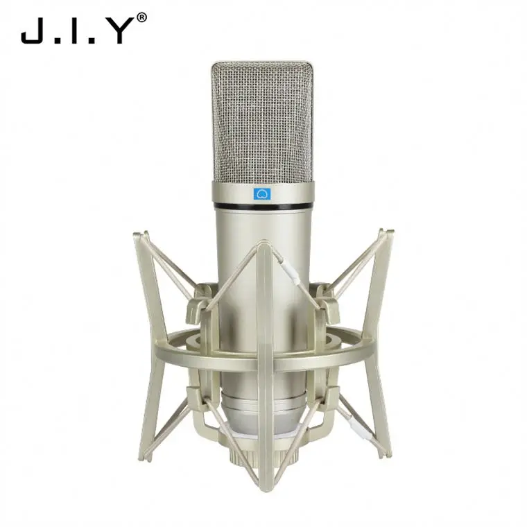 

U87 Hot Sell For Interview Usb Gaming Factory Price Condenser Microphone, Champagne