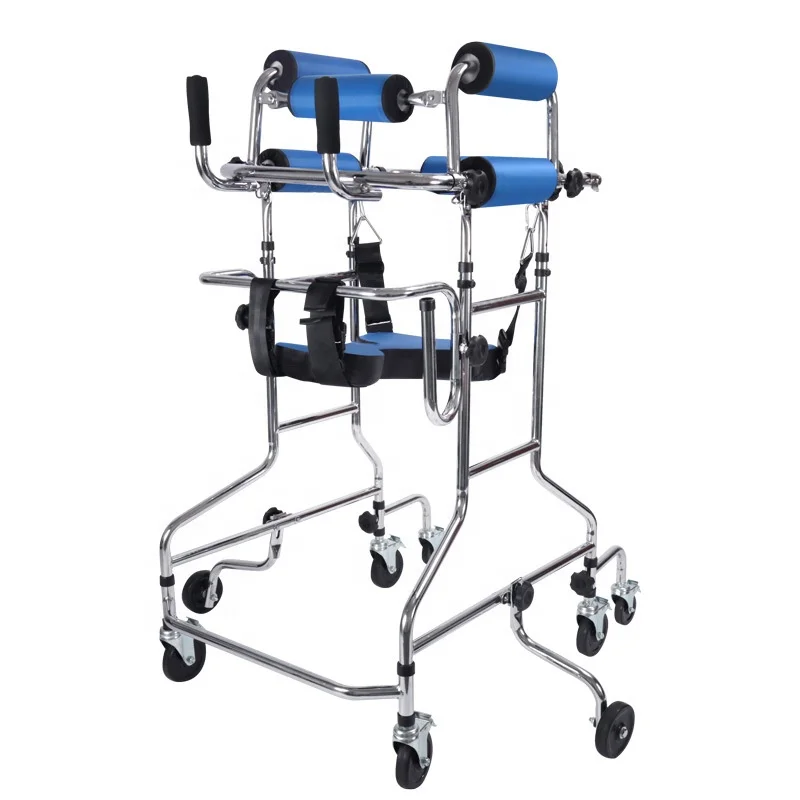 

Walker For the Elderly Stroke Hemiplegia Rehabilitation Equipment Adult Walker, Blue