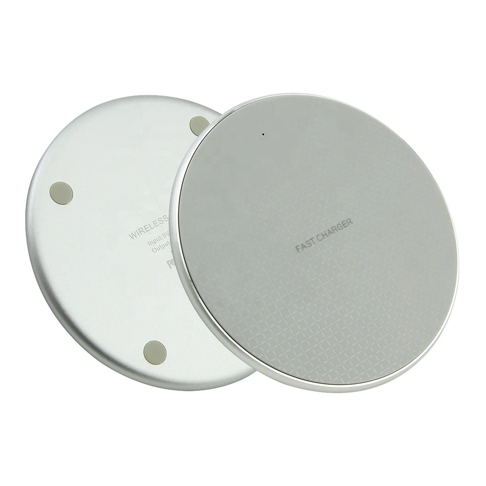 
Cheapest Promotion Gift QI 10W Output Fast Charging Mobile Phone Wireless Charger for iPhone Huawei Samsung 