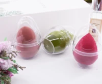 

2019 New Cosmetic Facial Latex Free Face Puff Beauty Make Up Egg Blenders Package Private Label Makeup Sponge Set of 3