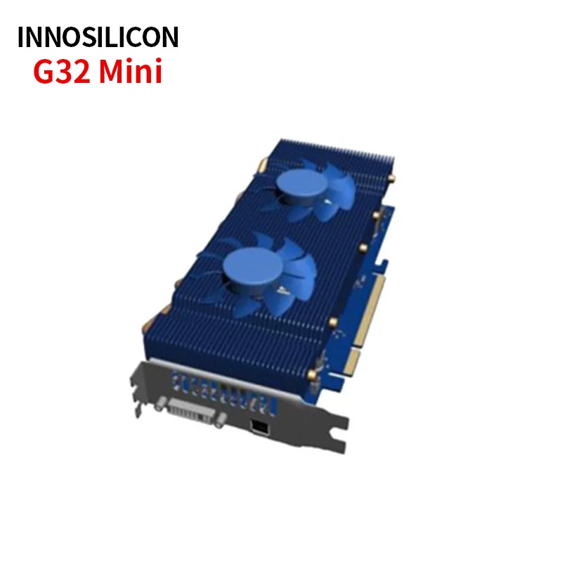 Innosilicon G32 Mini G32 Mini miner PCIe Card 21.5GPS  140W  2 algorithms (Cuckatoo31+, Cuckatoo32+) mining machine miner