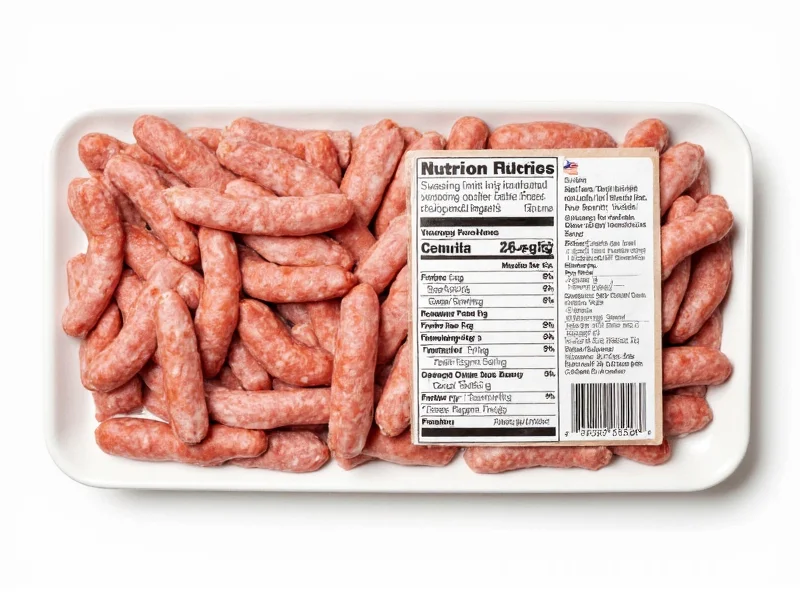 sausage link nutrition information