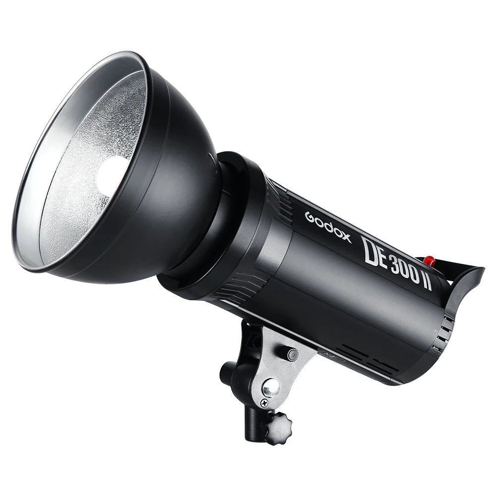 

Godox DE300II 300W 300Ws Studio Flash Light GN65 Strobe Lamp Head Lighting Photography Bowens Mount Studio Flash, Black
