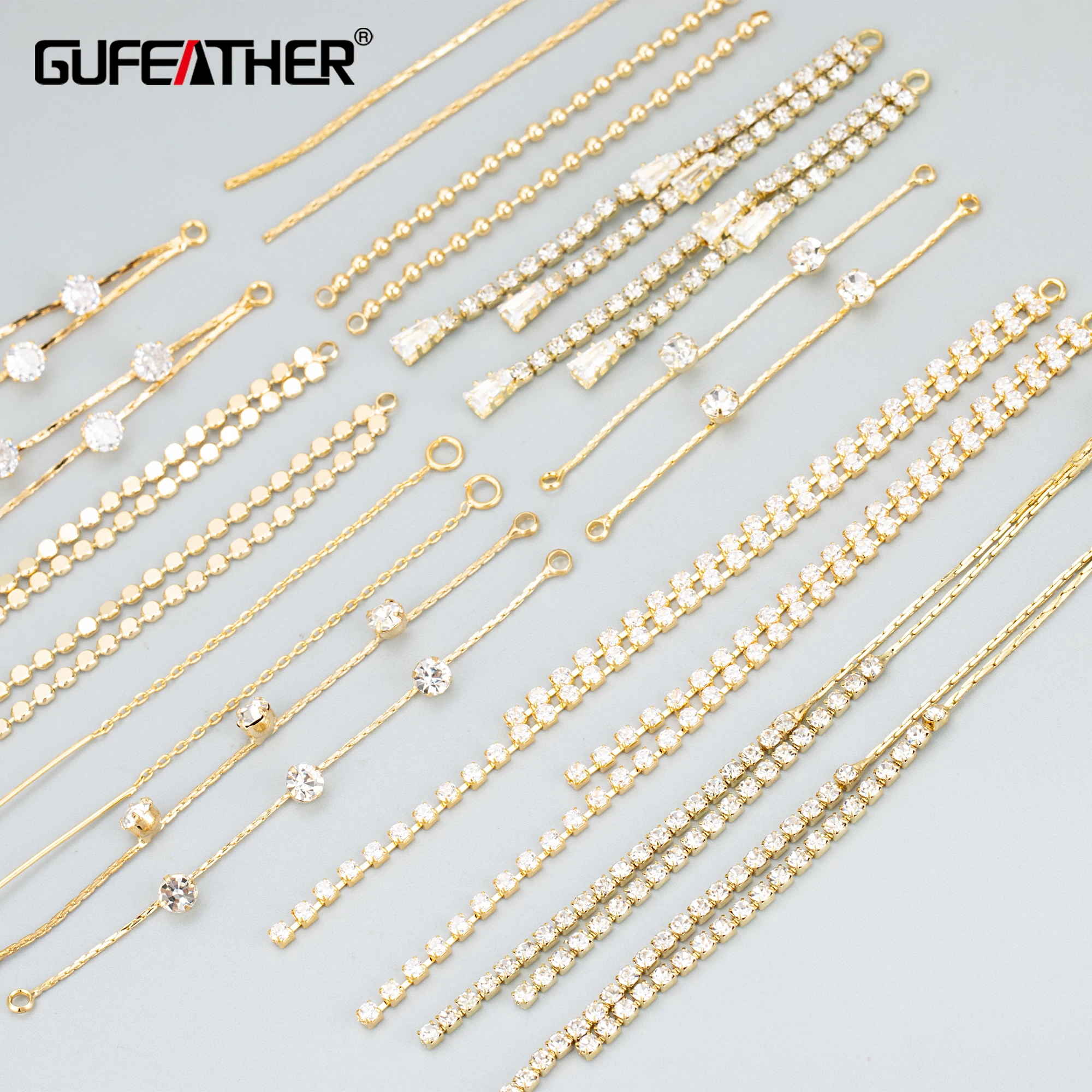

M294 jewelry makingjewelry findingsdiy jewelry18k gold0.3 micronscopper plated goldstable qualitykorean chain
