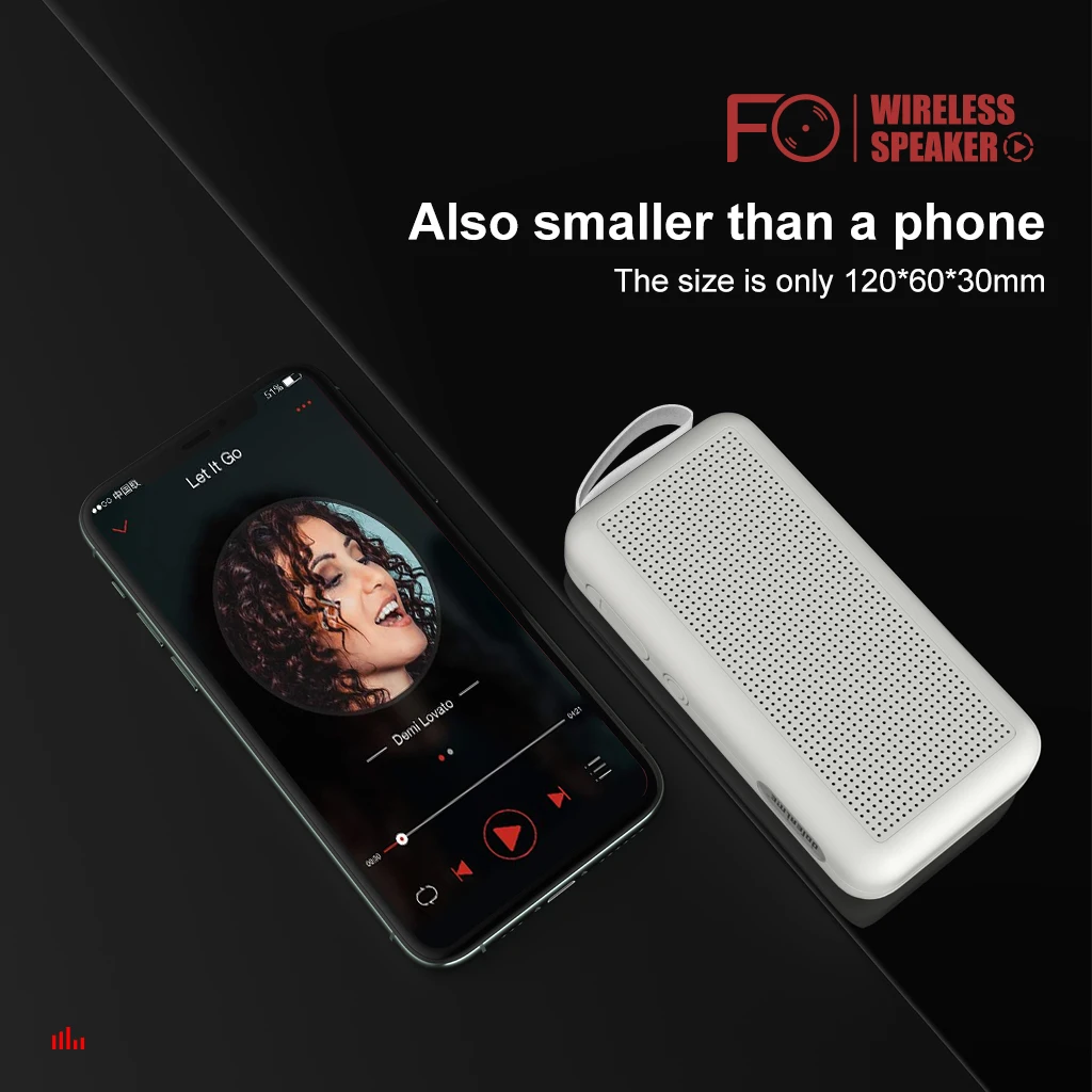 Cheap music mini subwoofer handsfree wireless bluetooths speaker YZF0 with TF card - ANKUX.COM