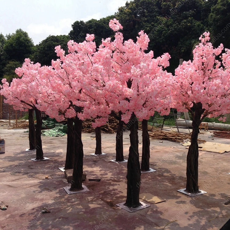 Romantic Decoration Large Artificial Blossom Tree Sakura Branches Artificial Cherry Trees Buy