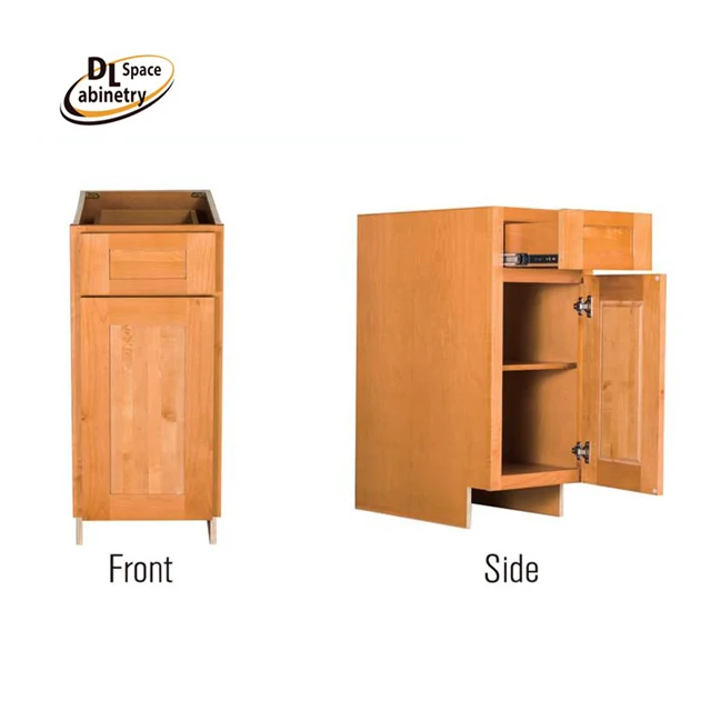 Modular Size Solid Wood Kitchen Cabinet Cheap Kitchen Base